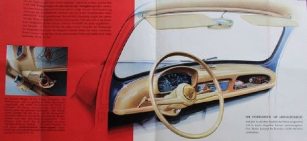 Renault 4 CV Modelprogram 1956 Carbrochure (2534)